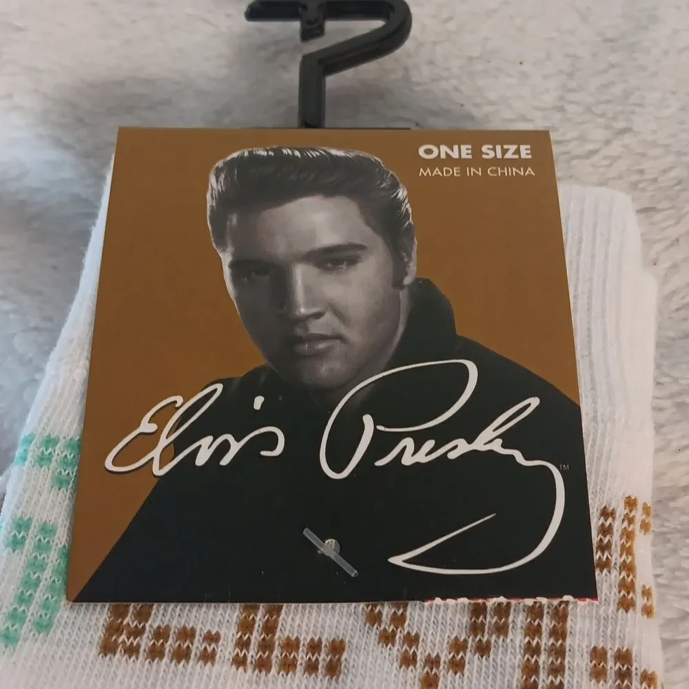 Elvis Presley White Socks